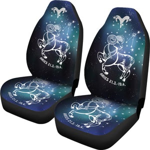 Aries Horoscope Zodiac Car Seat Covers - NO NAME