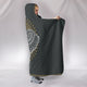 Elephant Abstract Hooded Blanket