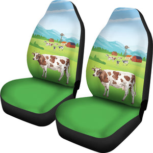 Car-seat-cover-cow
