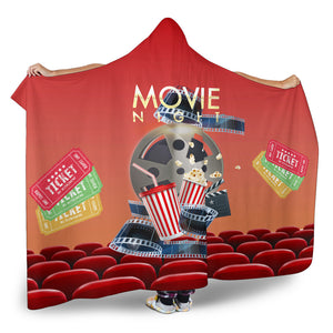 Movie Night Hooded Blanket