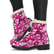 Breast Cancer Awareness Leather Boots