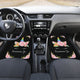Sammie Jo - Personalized Unicorn Front And Back Car Mats (Set Of 4)