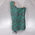 Boho Seamless Blue Pattern Hooded Blanket