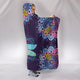 Dragonfly Mandala Warm Hooded Sherpa And Microfiber Blanket With Hood
