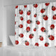 Ladybugs & Flowers Shower Curtain