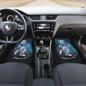 Gemini Horoscope Zodiac Front And Back Car Mats (Set Of 4)