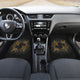 Golden Pisces (Fish) Zodiac Front Car Mats (Set Of 2) - Freedom Look