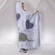 Great Dane Cozy Warm Hooded Sherpa And Microfiber Blanket With Hood