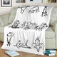 A Dog's Life Premium Blanket