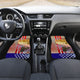Fishing Angling Fish US Flag - Front and Back Car Mats Gift (Set of 2 or 4)