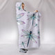 Mystical Dragonfly Hooded Blanket