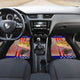 Fishing Angling Fish US Flag - Universal Front and Back Car Mats Gift (Set Of 2)