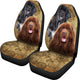 Newfoundland Dog Car Seat Covers (Set of 2)
