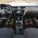 Golden Pisces Zodiac Front Car Mats (Set Of 2) - Freedom Look