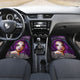 Sugar Skull Flowers Purple - Universal Front Car Mats Gift (Set of 2 or 4)