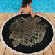 Golden Turtle Beach Blanket - Freedom Look