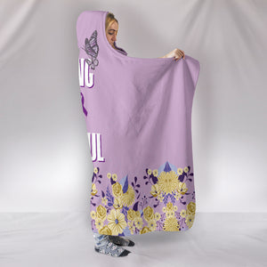Strong & Beautiful Hooded Blanket