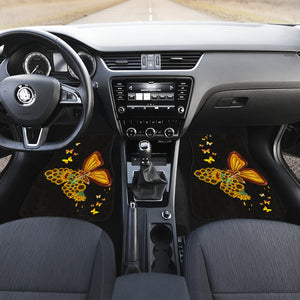 Butterfly Christianity Car Mats Set of 4 - Car Floor Mats Protection Decoration