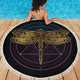 Golden Dragonfly Beach Blanket - Freedom Look
