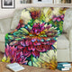 Bright Flower Blanket Camping Picnic Portable Outdoor Blanket