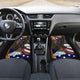 USA Flag Eagle Bird - Universal Front and Back Car Mats Gift (Set of 2 or 4)