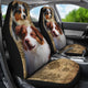 Australian Shepherd Dog Car Seat Covers (Set of 2)