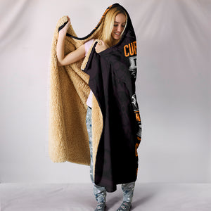 Mechanic Dad Papa Boyfriend Hooded Blanket