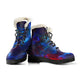Cosmos Faux Fur Lined Womens Booties Vegan-Friendly Leather Woman Boots