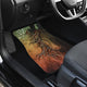 Abstract Horse USA Flag - Universal Front Car Mats Gift (Set of 2 or 4)