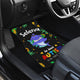 Autism Personalized Awareness Shark - Front Car Mats Gift (Set Of 4)