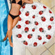 Ladybugs & Flowers Beach Blanket