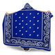 Crip Blue Hooded Blanket