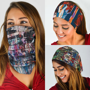 Street Art Paint Set - Bandana 3 Pack - Mask