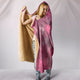 Pink & Gray Hooded Blanket