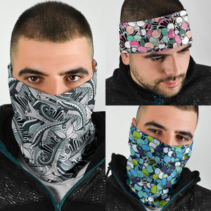 Funky Patterns Colorful Set  - Bandana 3 Pack