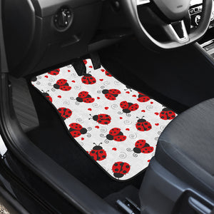 Ladybug Front And Back Car Mats (Set Of 4) - Freedom Look