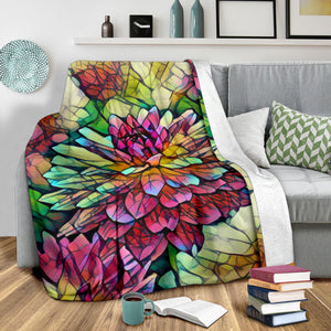 Bright Flower Blanket Camping Picnic Portable Outdoor Blanket