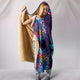 Dragonfly Mandala Warm Hooded Sherpa And Microfiber Blanket With Hood