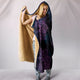 Purple Sun and Moon - Cozy Warm Hooded Blanket