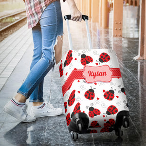 Kysan - Personalized Ladybug Luggage Cover