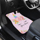 Unicorn Car Mats (Set Of 4) With Custom Name