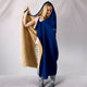Faith Blue Hooded Blanket