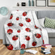 Realistic Ladybugs Premium Blanket For Youth And Adults