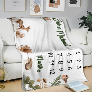 Blanket-woodland animals 2