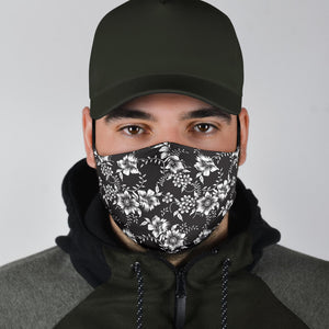 Floral Pattern Face Mask with Filters