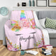 Hayden - Personalized Unicorn Blanket