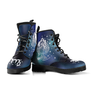 Virgo Horoscope Zodiac Star Sign Leather Boots Christmas Birthday Gift