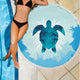 Turtle Beach Blanket Camping Picnic Portable Outdoor Blanket