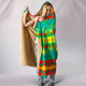 Between the Teton Mountains Hooded Blanket
