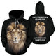 Fearless Limitless Lion All Over Print Hoodie - Freedom Look